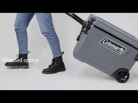 65QT Convoy Wheeled Cooler Box