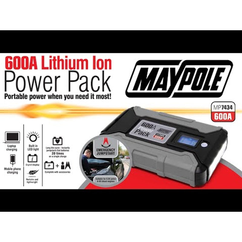 600A Lithium Ion Power Pack