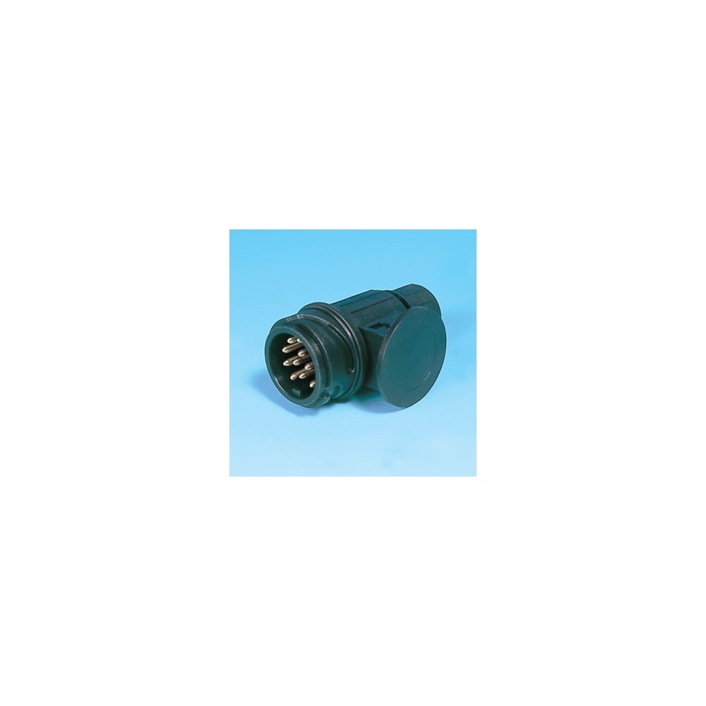 Pre-packed Black 13 Pin Plug
