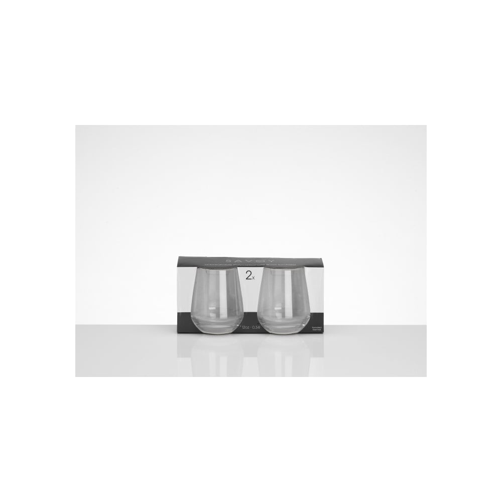 Savoy Unbreakable Poly-carbonate Short Tumblers Per/2