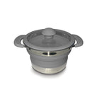 Collapsible Saucepan 1L - Grey