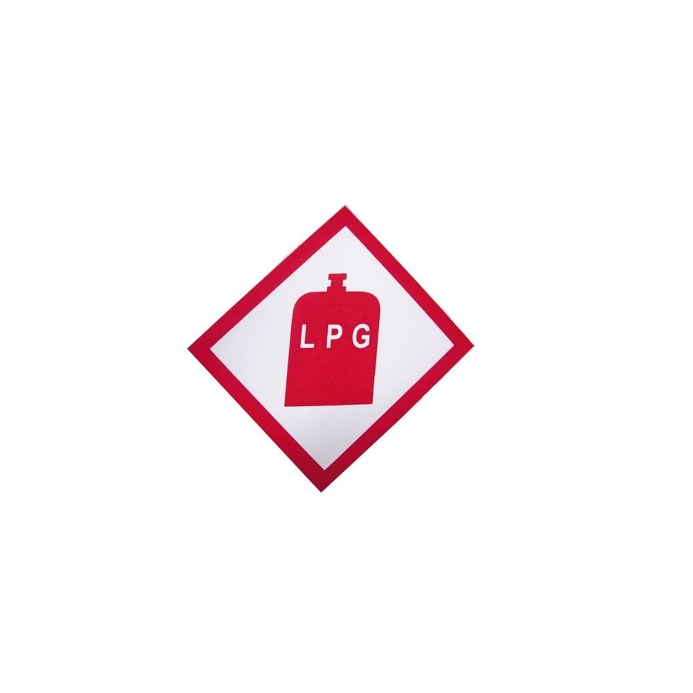 Self Adhesive LPG Gas Sticker