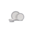 Classic Grey Non-Slip 12-Piece Melamine Set