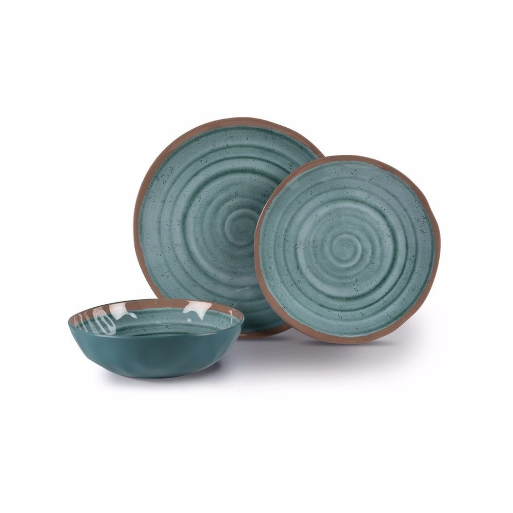 Terracotta Artisan 12-Piece Melamine Set