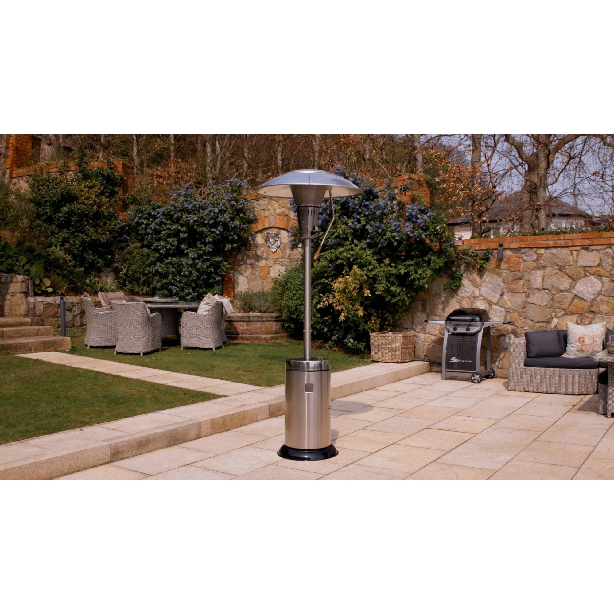 Sahara X13 Heat Focus Patio Heater -  Stainless Steel