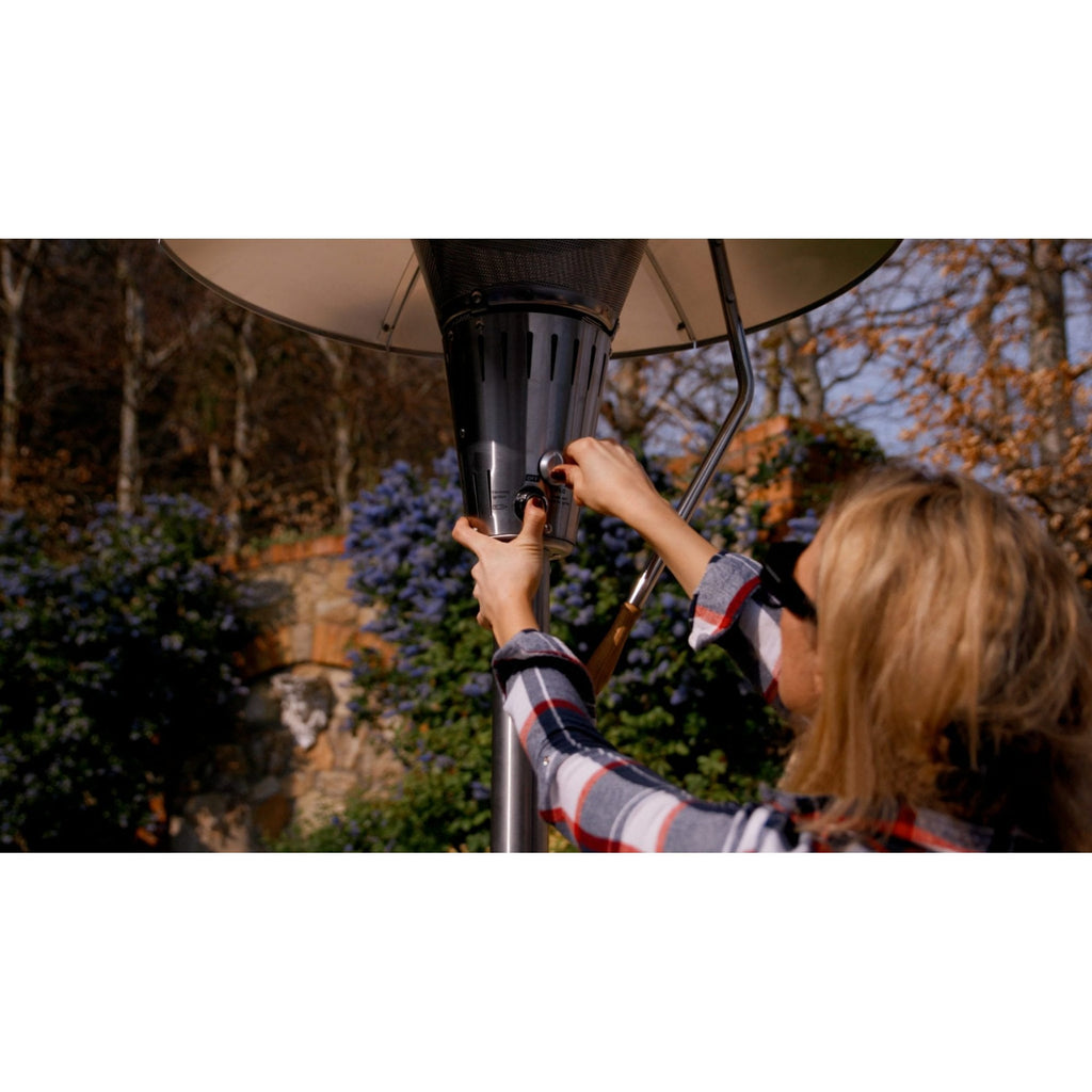 Sahara X13 Heat Focus Patio Heater -  Stainless Steel