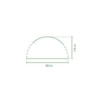 Event Shelter Pro L Sunwall (silver)