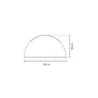 Event Shelter Pro L Sunwall Door (silver)