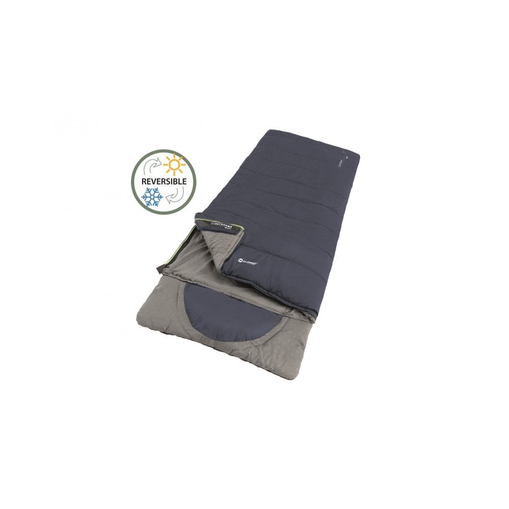 Contour Lux Deep Blue Single Sleeping Bag (LH)