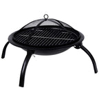 Kaida Traveller Portable Fire Pit + BBQ