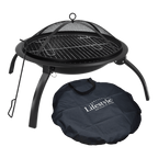 Kaida Traveller Portable Fire Pit + BBQ
