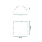Event Shelter Performance L Bundle 3.65 x 3.65m