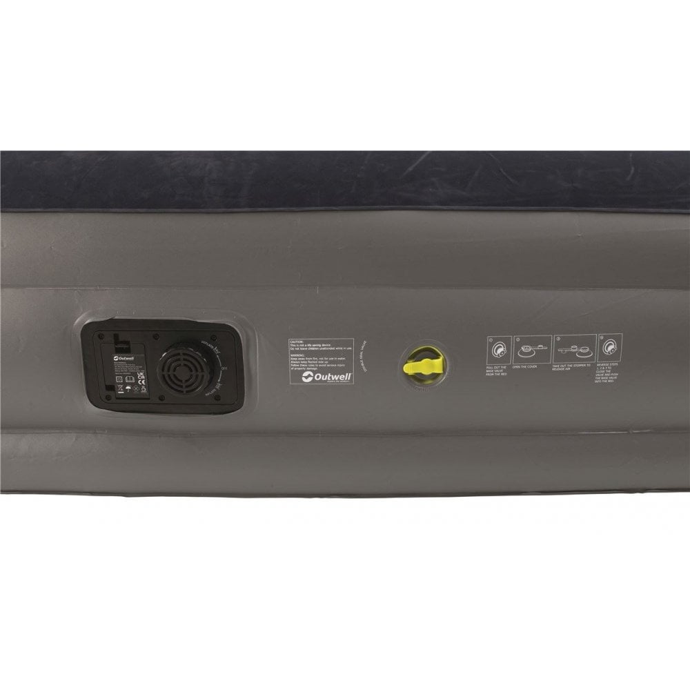 Flock Superior Double Airbed W/ Built-in Pump