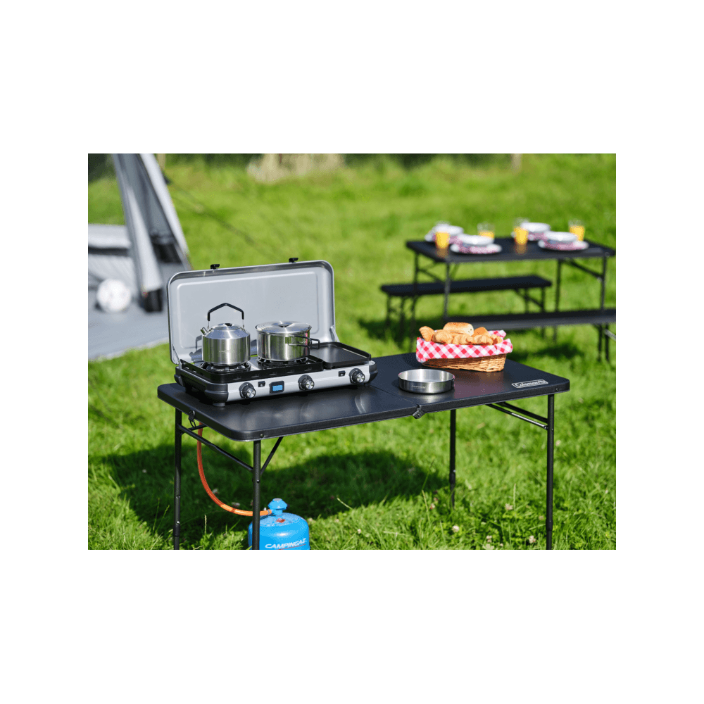 Camping Kitchen 2 Multi-Cook 2 Burner Stove