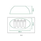 Galiano 4 Person Tent