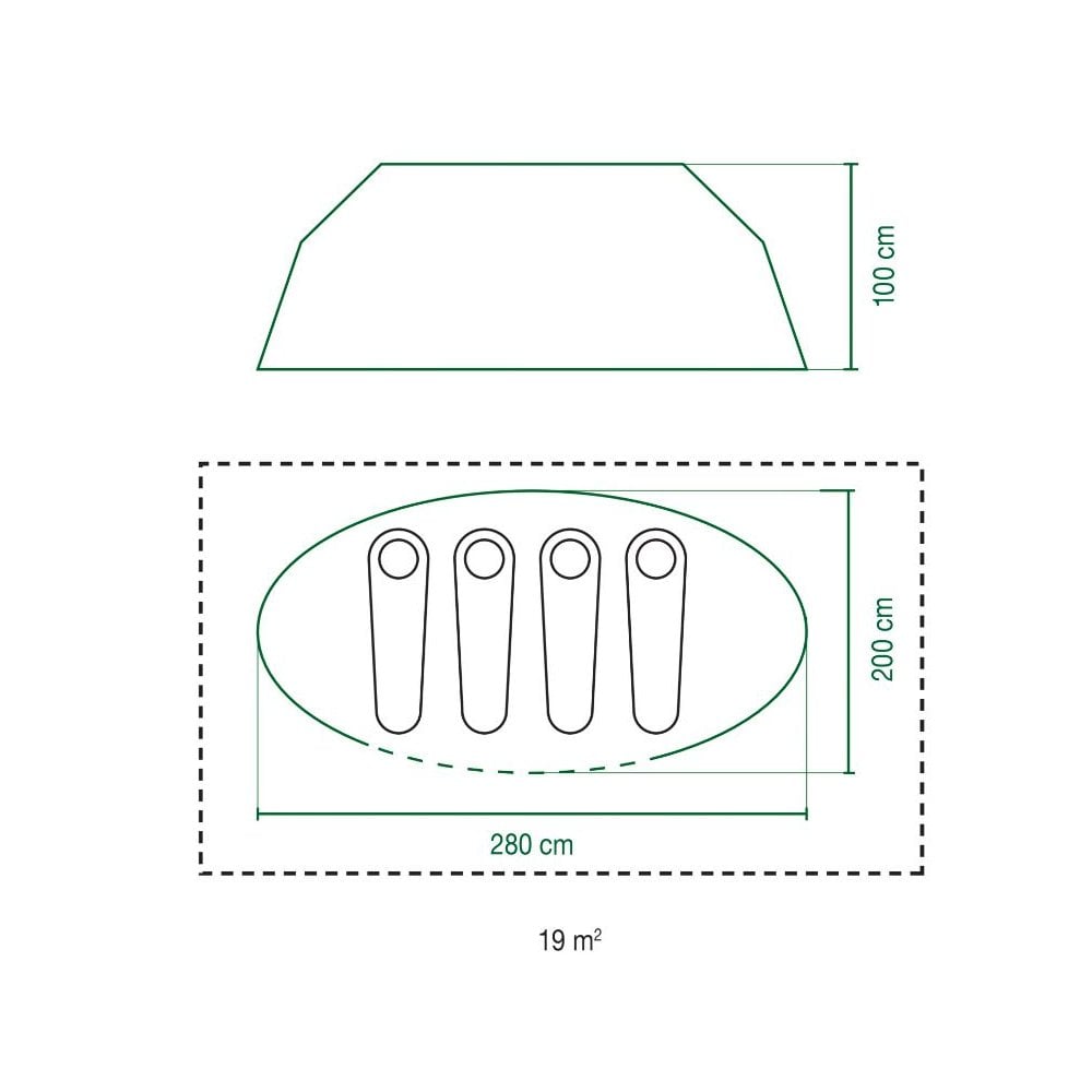 Galiano 4 Person Tent