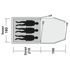 Earth 3 Person Tent Plus