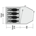 Earth 4 Person Tent Plus