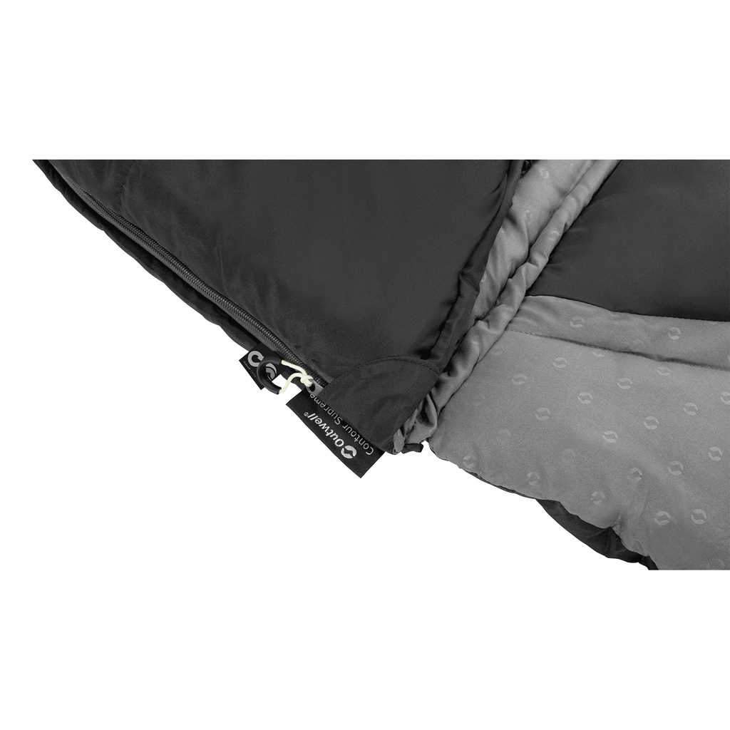 Contour Sleeping Bag (LH) - Midnight Black