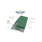 Contour Sleeping Bag (RH) - Midnight Black