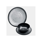 Granite Grey 12 pc Melamine Set