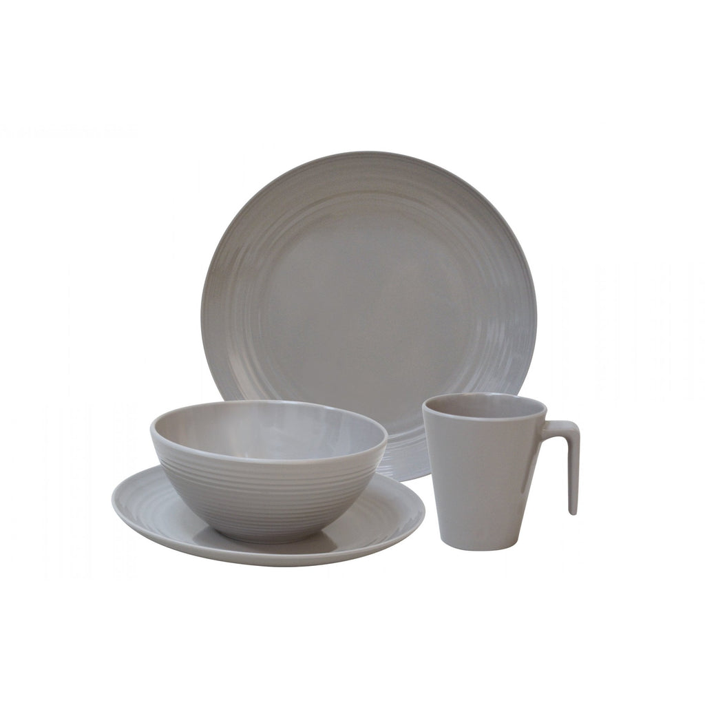 Seramika Latte 16 pc Melamine Set