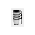 Granite Grey Melamine Stacking Mugs Per/4