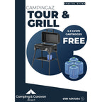 Tour & Grill CV Plus Gas BBQ w/ 4 x CV470 Gas Cartridges