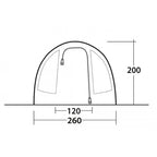 Sky 4 Person Tunnel Tent
