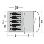 Sky 5 Person Tunnel Tent