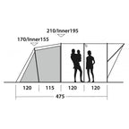 Sky 6 Person Tunnel Tent