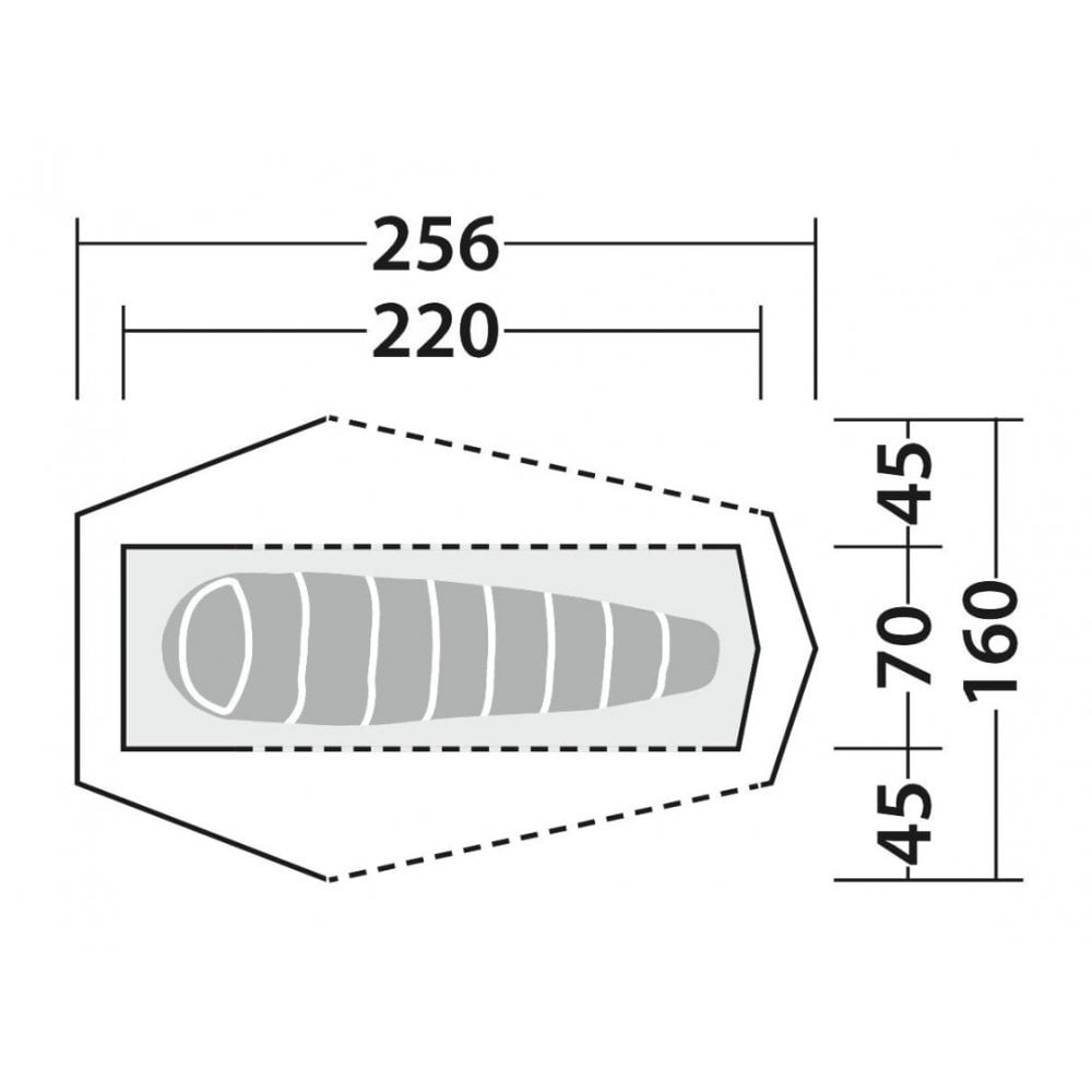 Via 1 UL 1 Person Tent