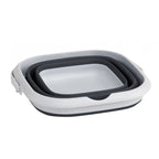 Collaps Bucket Square w/lid - Navy Night