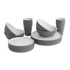 Gala 4 Person Dinner Set Grey Mist
