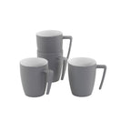 Gala 4 Person Mug Set Grey Mist