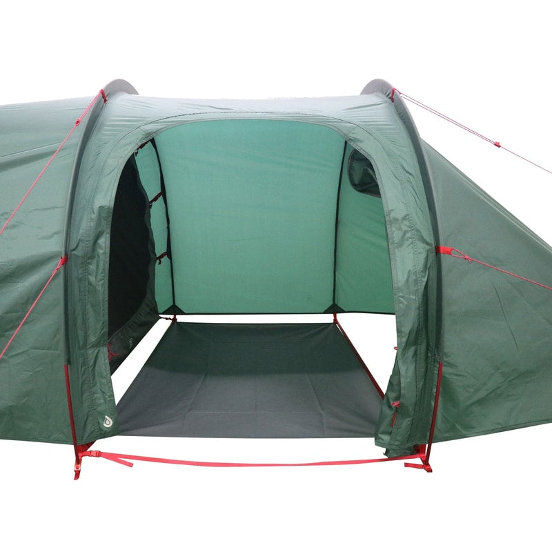Respite 2 Person Extended Tunnel Tent - Pine Green