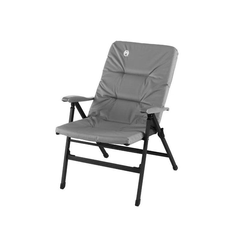 8 Position Padded Recliner Chair - Grey