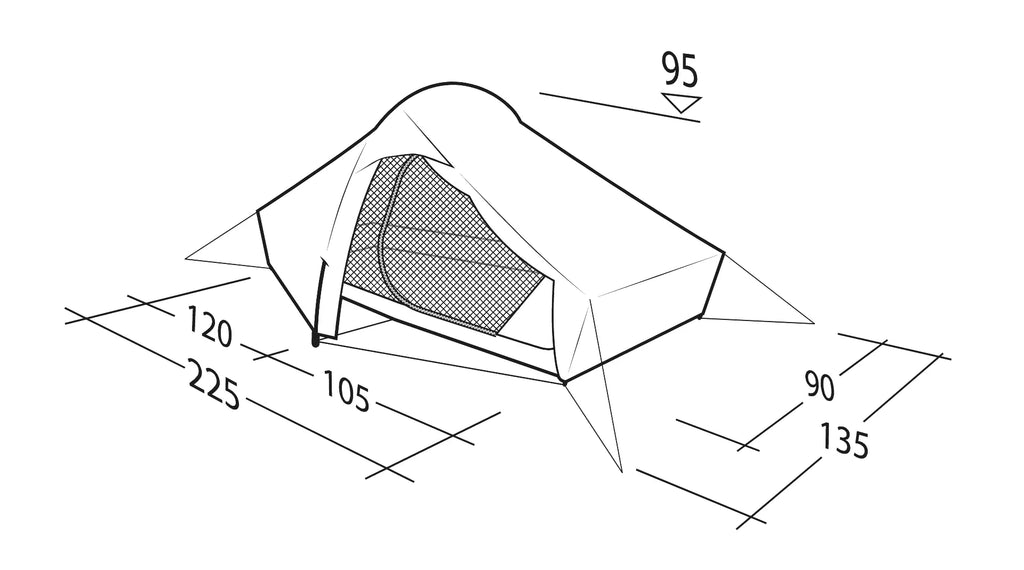 Chaser 1 LW 1 Person Tent