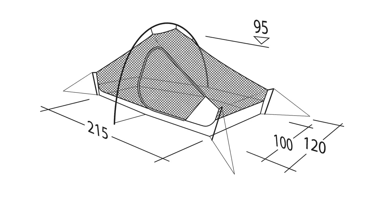 Chaser 2 LW 2 Person Tent
