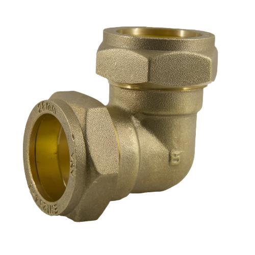 DZR - Compression Fitting 90° Elbow