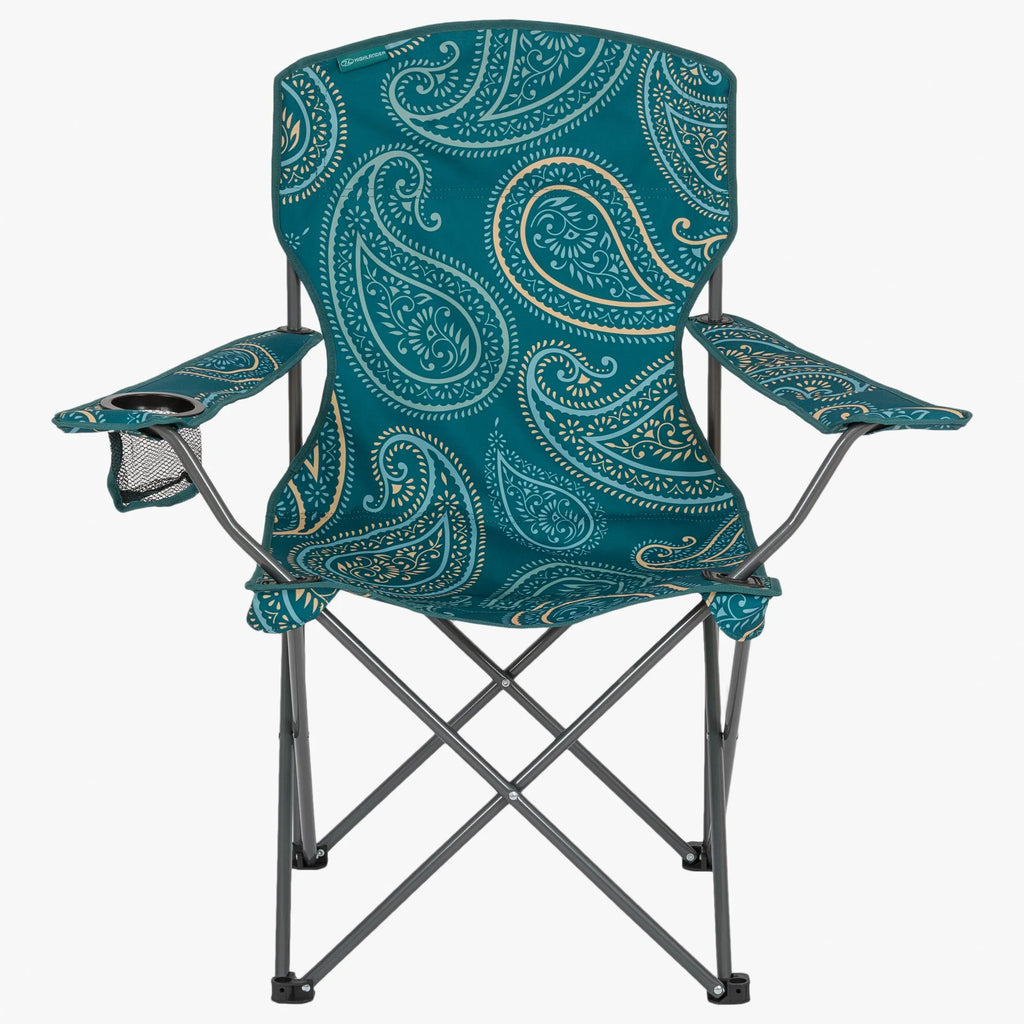 Stirling Camp Chair - Paisley Teal
