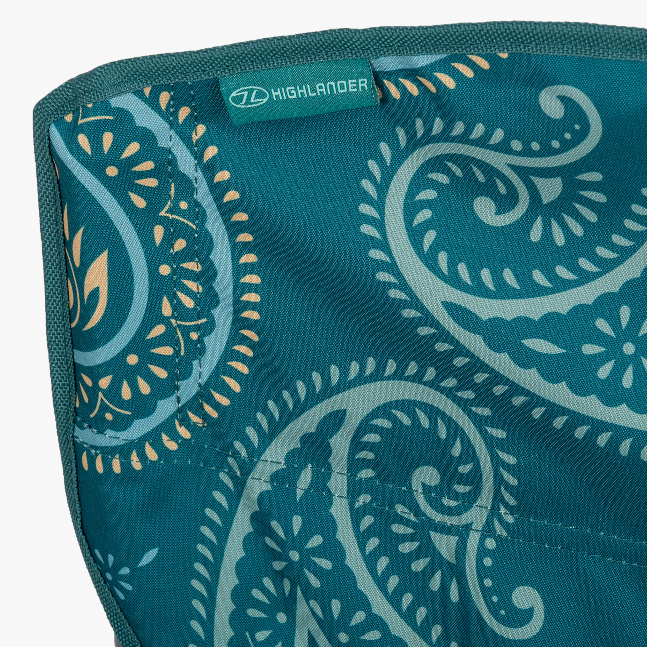 Stirling Camp Chair - Paisley Teal