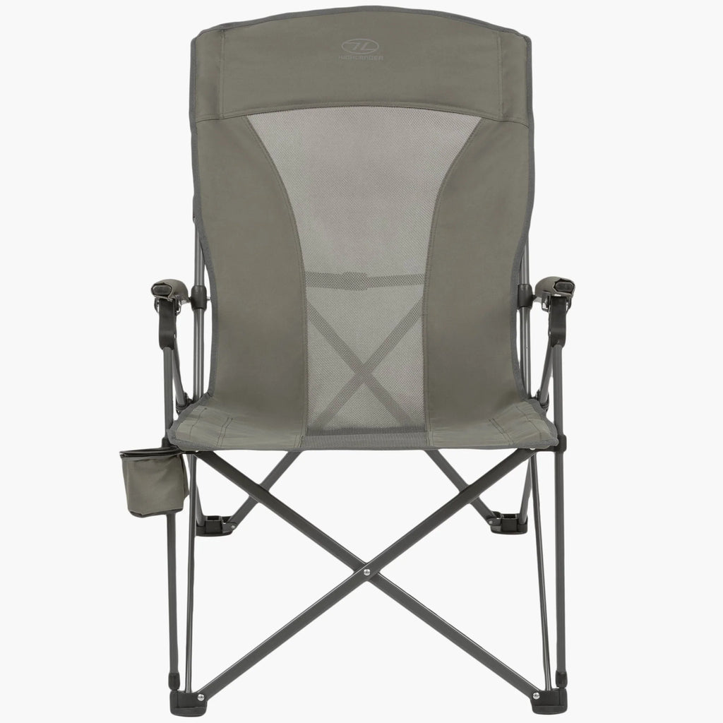 Balvenie Recliner Camping Chair - Charcoal