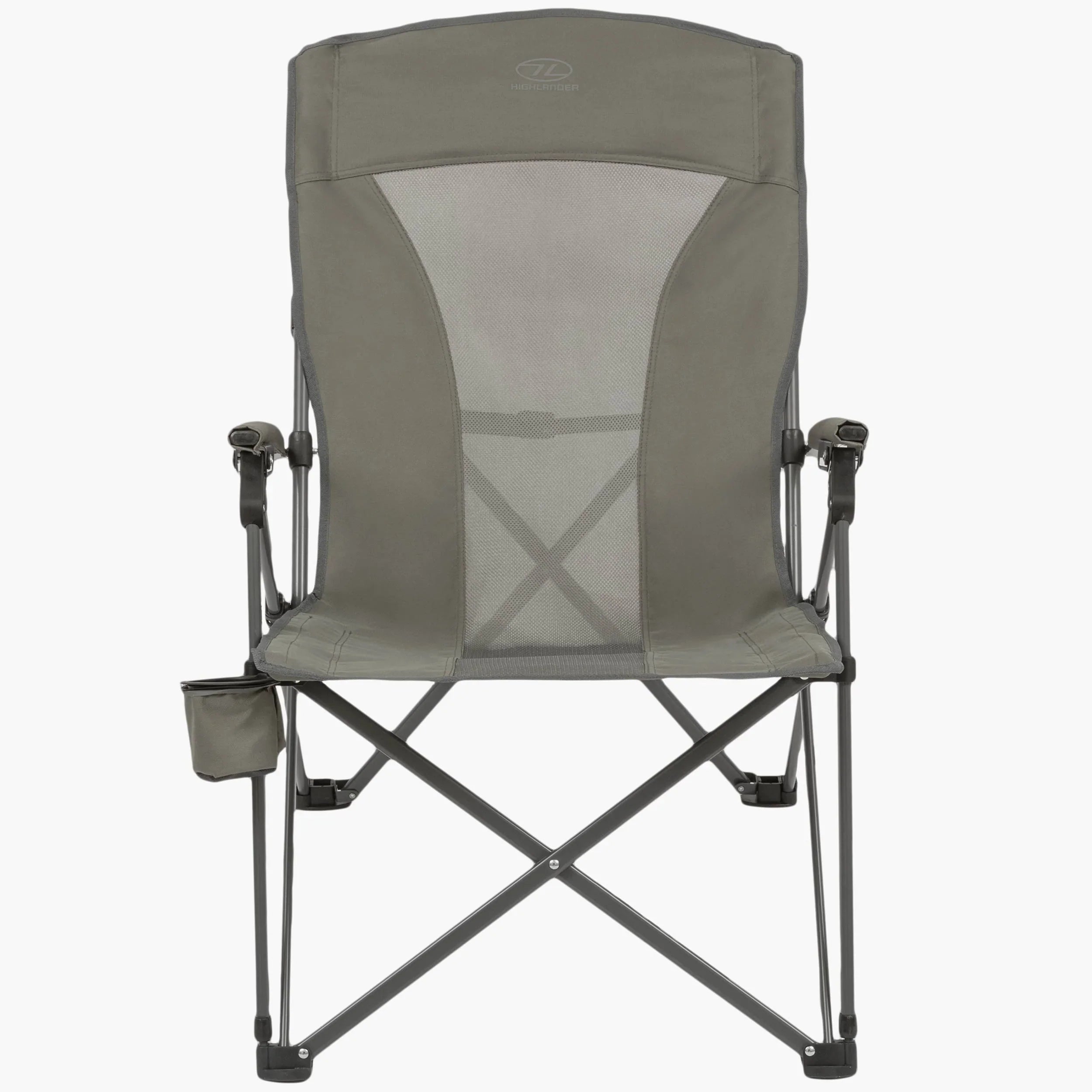 Balvenie Recliner Camping Chair - Charcoal