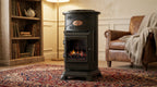 Matt Black Provence 6kw Hybrid Portable Calor Gas Stove