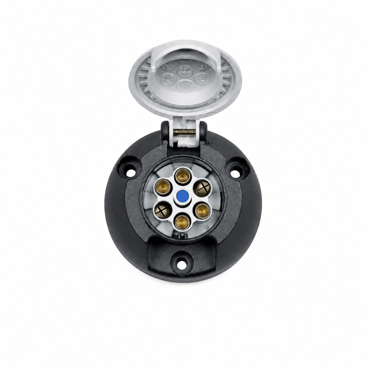 7 Pin S Type Caravan Towing Socket
