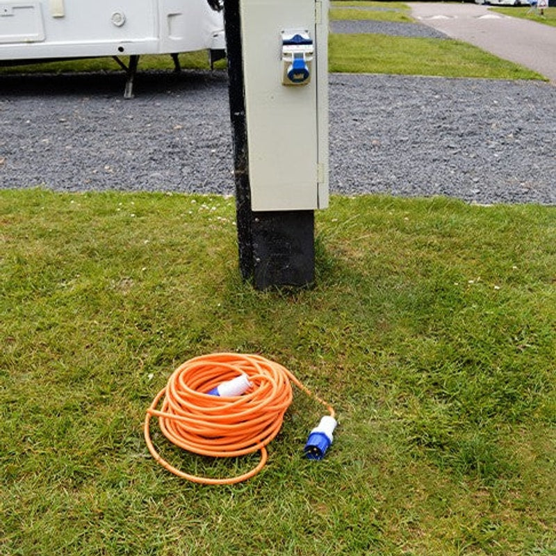 10mtr Caravan Mains Extension Lead (2.5mm Cable) w/Carry Bag