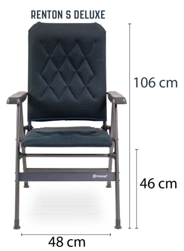 Renton S Deluxe 7 Position Folding Chair