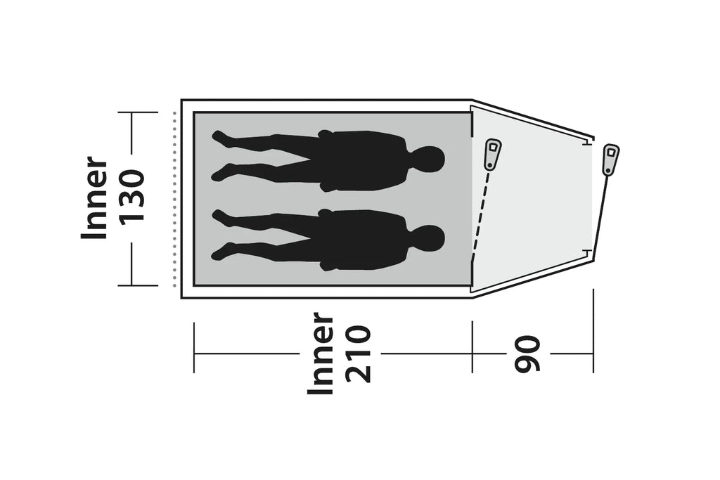 Earth 2 Person Tent