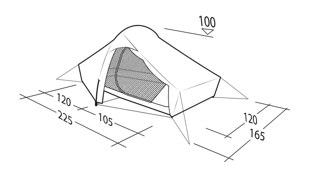 Chaser 2 LW 2 Person Tent